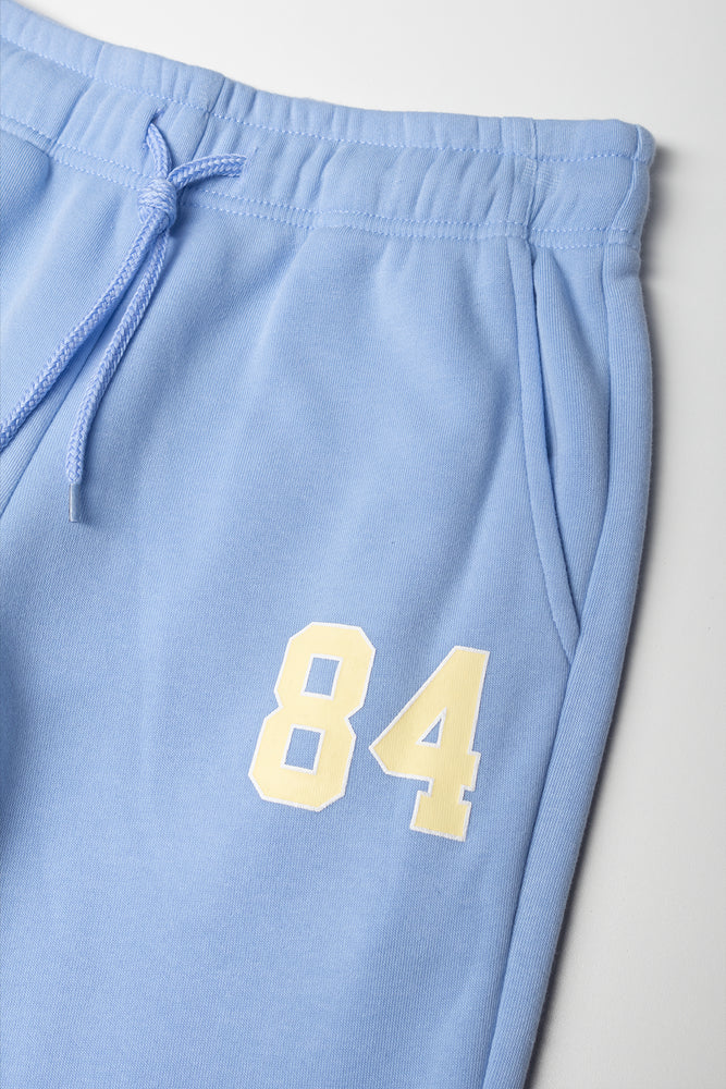 Wide Leg Trackpants Blue (1)