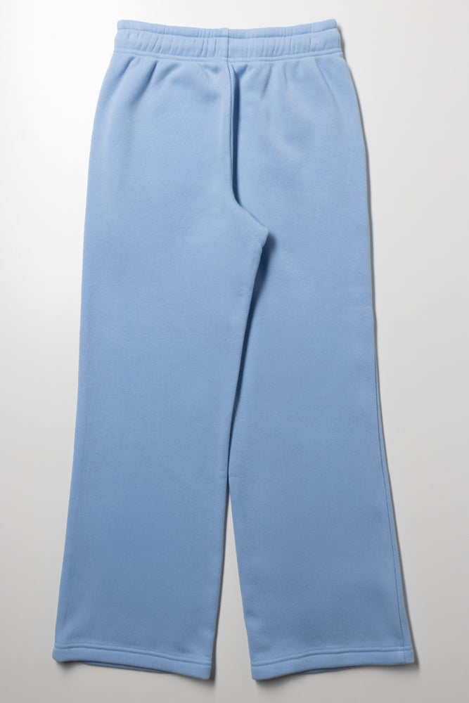 Wide Leg Trackpants Blue (2)