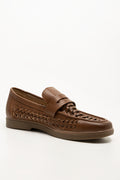 Woven Loafers Tan (1)