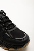 Sporty Outdoor Trainers Black (2)
