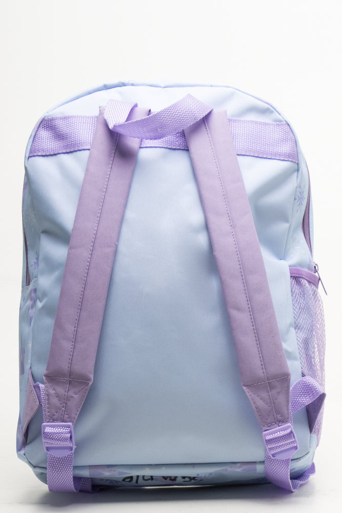 Frozen Front Pocket Backpack Light Blue (2)