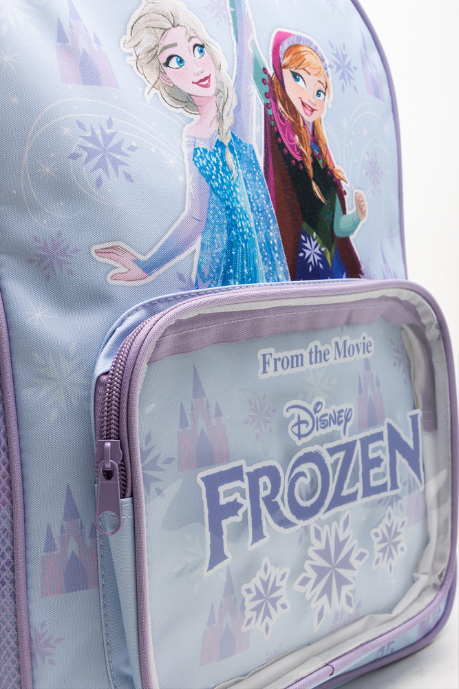 Frozen Front Pocket Backpack Light Blue (3)