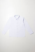 White Long Sleeve School Shirt