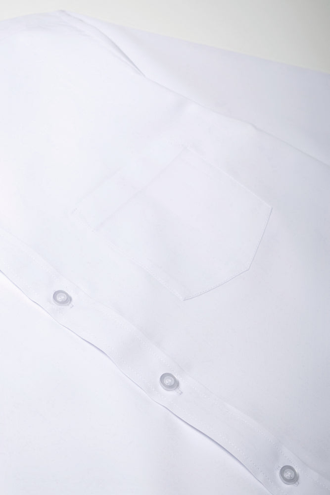 White Long Sleeve School Shirt (1)