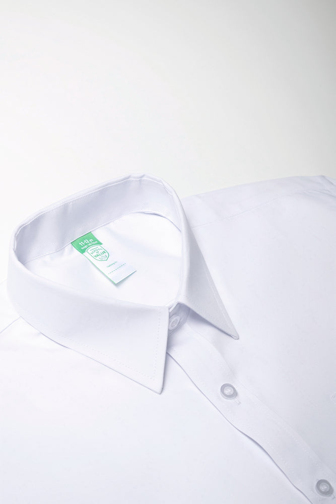 White Long Sleeve School Shirt (2)