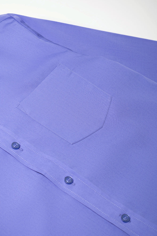 Mens Long Sleeve Formal Dark Shirt (3)