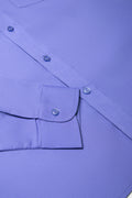 Mens Long Sleeve Formal Dark Shirt (4)
