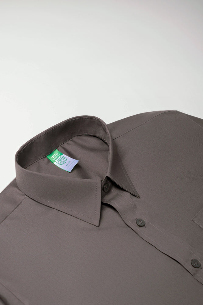 Mens Long Sleeve Grey Shirt (1)