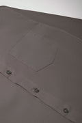 Mens Long Sleeve Grey Shirt (3)