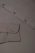 Mens Long Sleeve Grey Shirt (4)