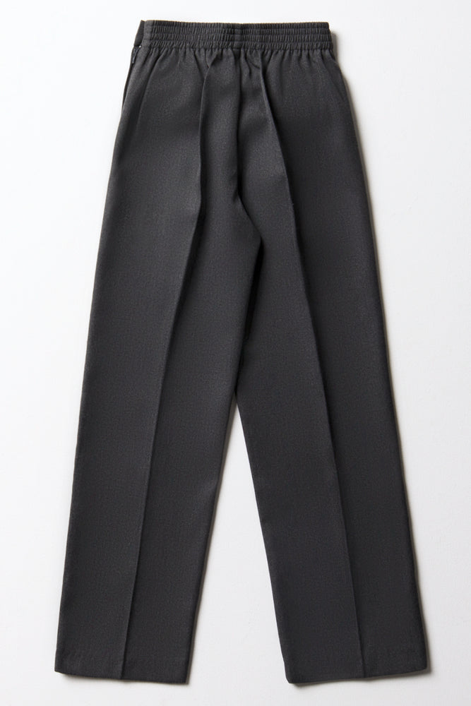 Grey Regular Fit School Trousers (3)