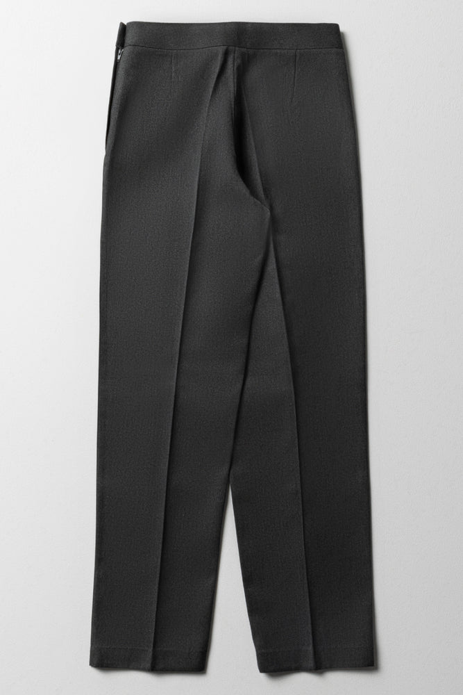 Grey Regular Fit School Pants (3)