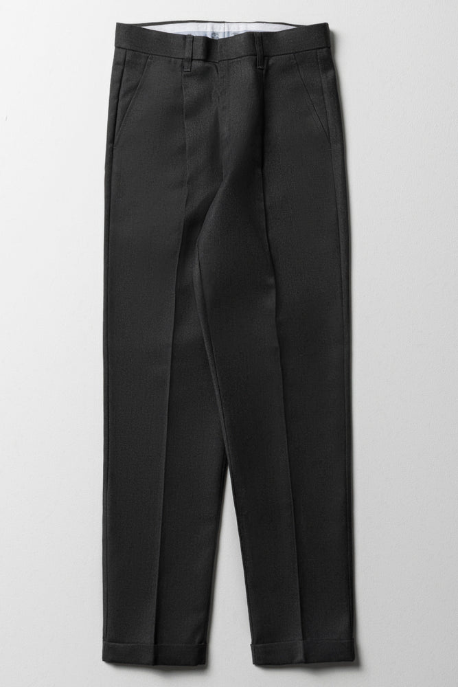 Grey Boys Turn Up Pants