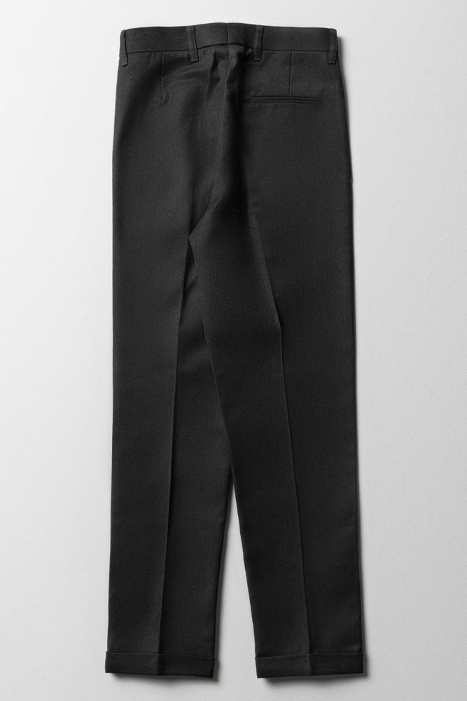 Grey Boys Turn Up Pants (2)