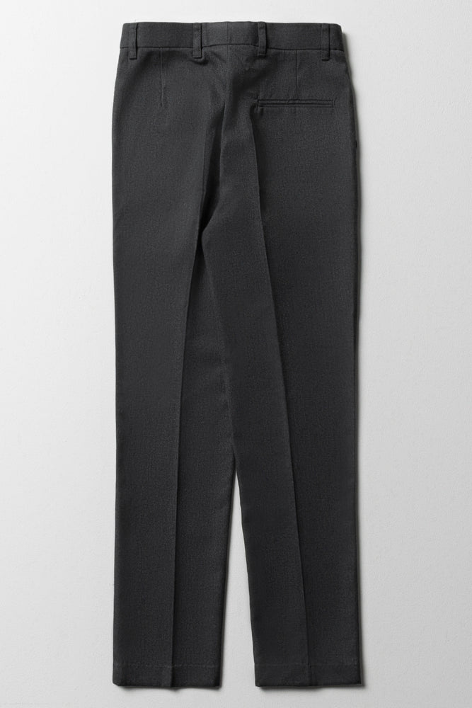 Boys Slim Fit Flexi Trousers (2)