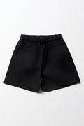 Versatile Black Sports Shorts