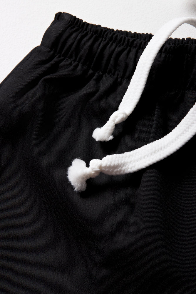 Versatile Black Sports Shorts (1)