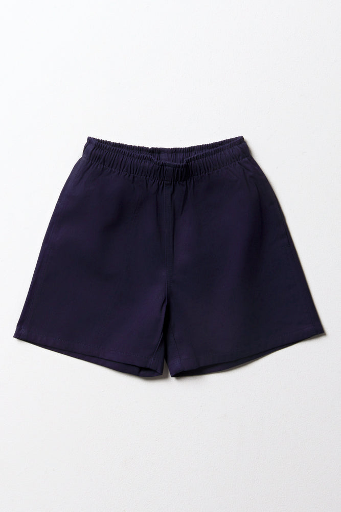 Navy Unisex Sports Shorts