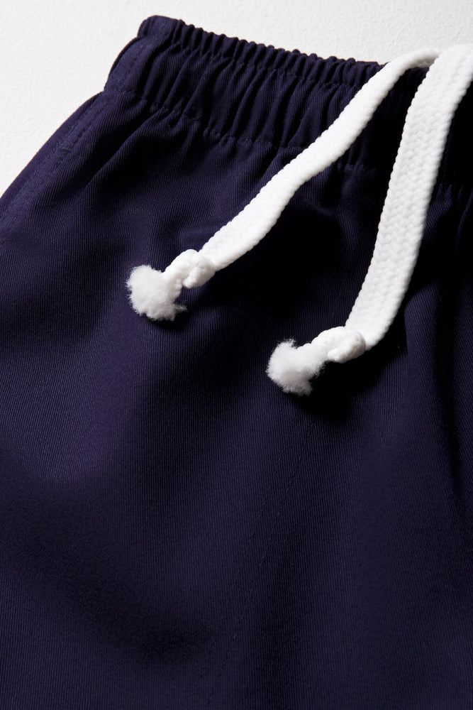 Navy Unisex Sports Shorts (1)