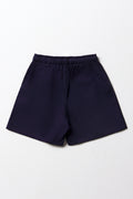 Navy Unisex Sports Shorts (3)