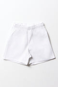 Versatile White Sports Shorts