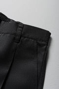 Grey Tailored School Shorts (1)
