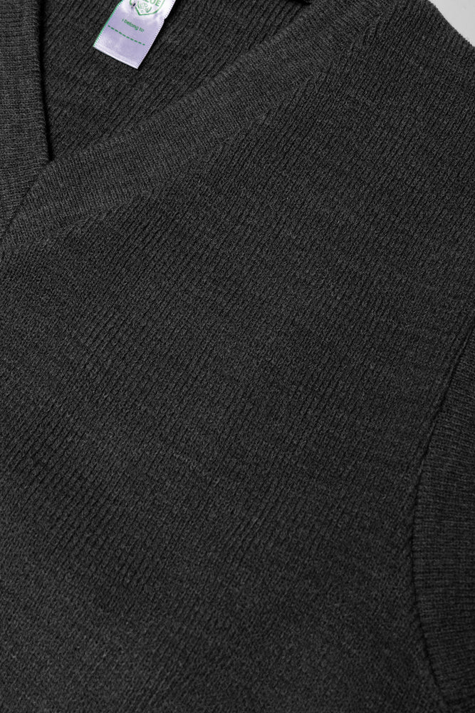 Grey Sleeveless School Jersey (1)
