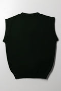 Green Sleeveless V-Neck Jersey (2)