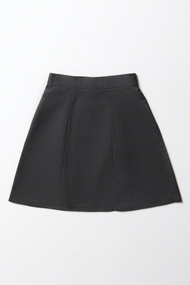 Grey School A-Line Skirt