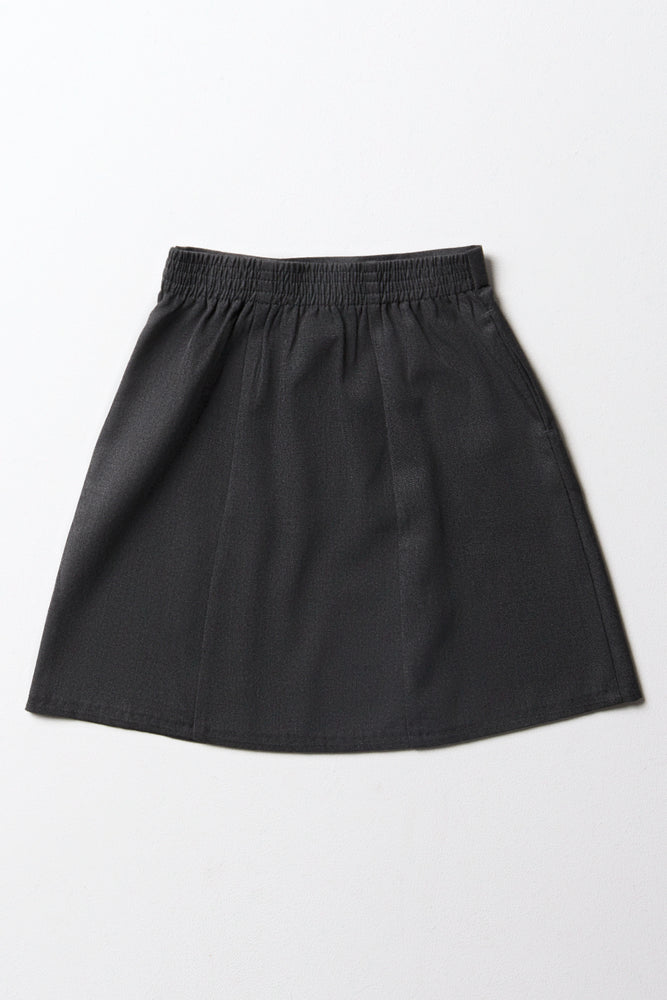 Grey School A-Line Skirt (2)