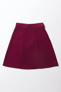 Maroon School Skirt