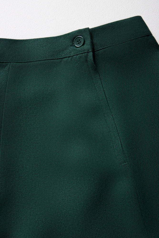Green Girls School Skirt (1)