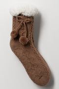 Slipper Socks Brown