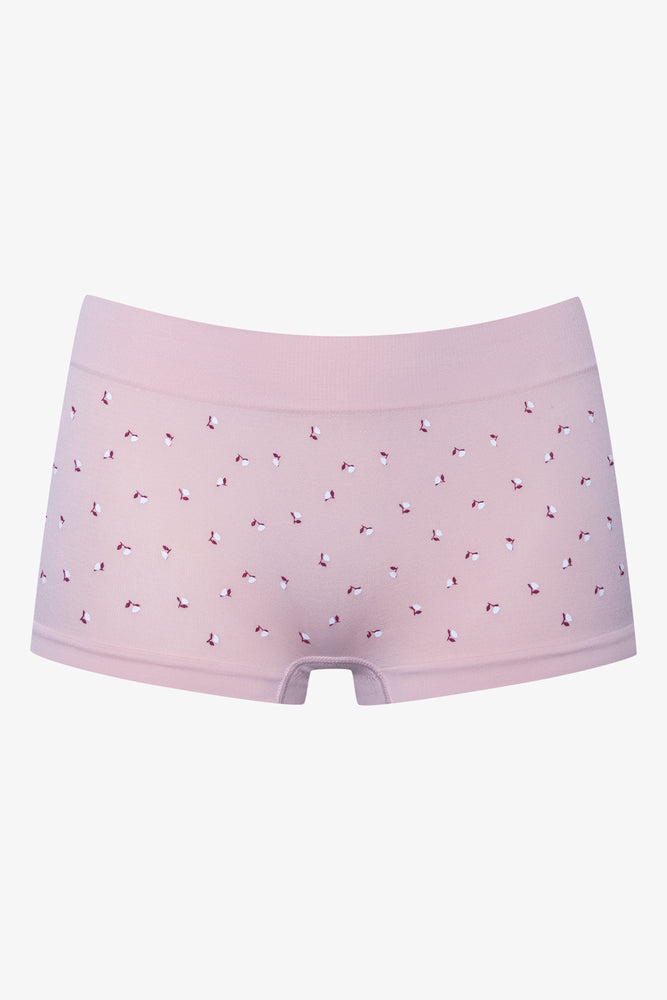 3 Pack Seam Free Boyleg Panties Floral (1)
