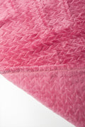Textured Throw Pink (1)