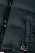 Puffer Jacket Black And Green (1)