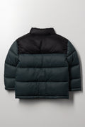 Puffer Jacket Black And Green (2)