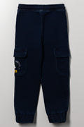 Mickey Mouse Utility Denim Jeans Blue (2)