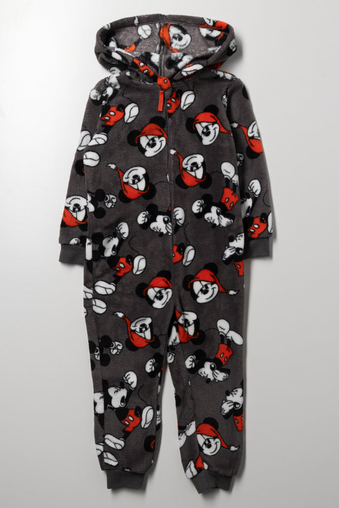 Mickey Mouse Onesie Grey