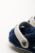 Fur Clogs Navy (3)