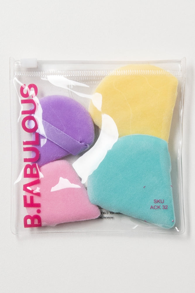 4 Piece Make Up Powder Puffs