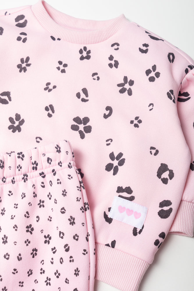 Crewneck Tracksuit Pink (1)