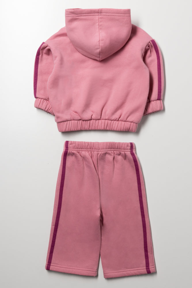 Hooded Tracksuit Pink (2)