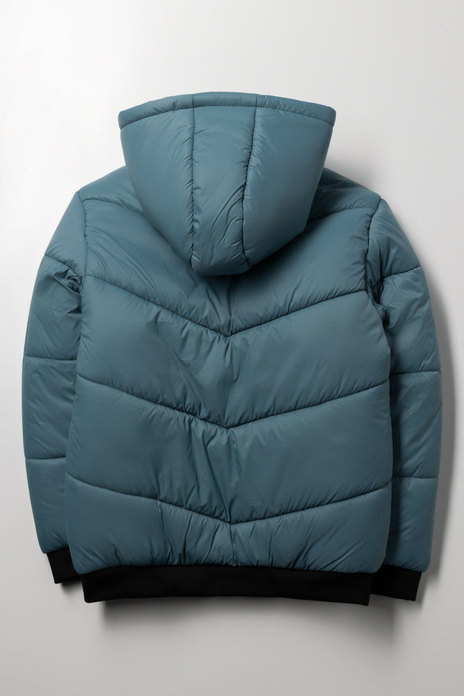 Puffer Jacket Blue (2)
