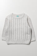 Cable Knit Jersey Natural