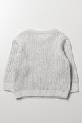 Cable Knit Jersey Natural (2)