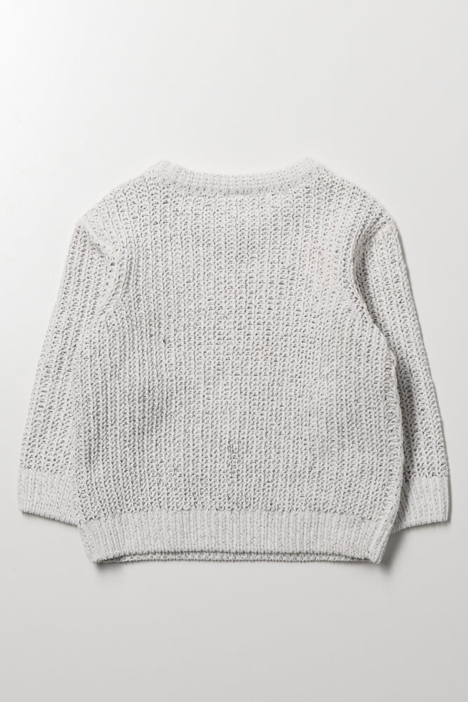Cable Knit Jersey Natural (2)