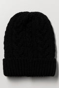 Chunky Knit Beanie Black