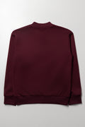 Zip Through Tracktop Burgundy (2)