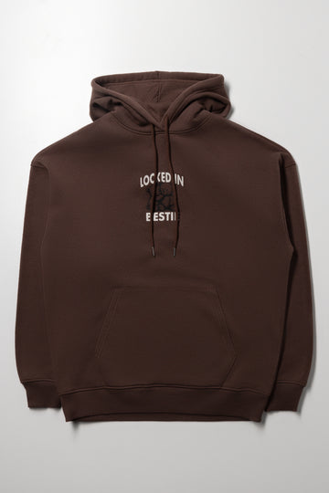 Oversized Hoodie Brown